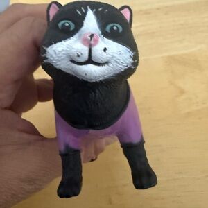 Black Cat Bat Collectible Seasonal Figure RARE TRADER JOE’S Halloween